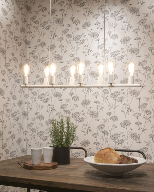 8-lichts stangvormige hanglamp wit It's About RoMi Miami - Image 5