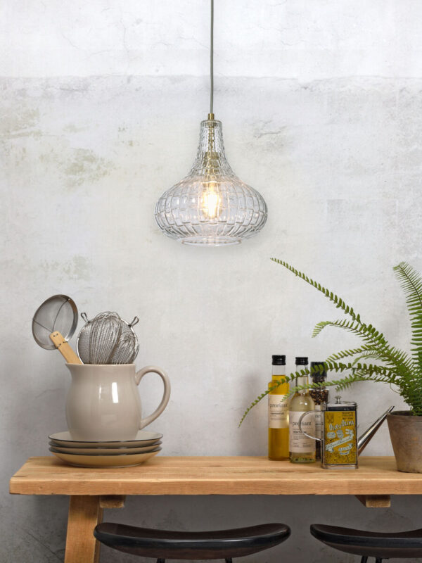 Transparante hanglamp klassiek glas metaal It's About RoMi Venice - Image 12