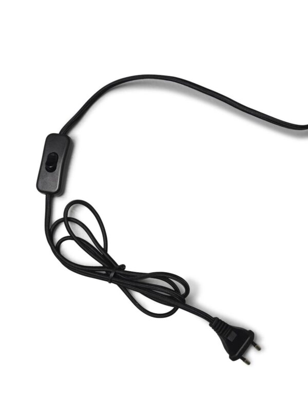Zwart/naturel bamboe wandlamp halfopen GOOD&MOJO Merapi - Image 9