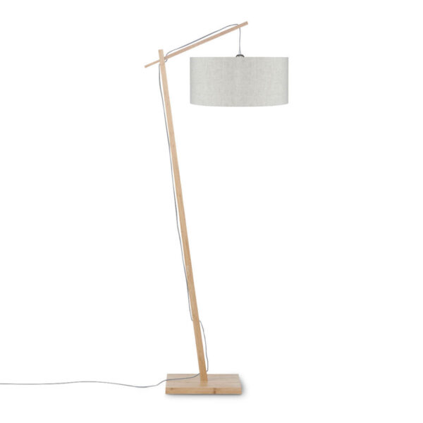 Bamboe vloerlamp bohemian grijs GOOD&MOJO Andes