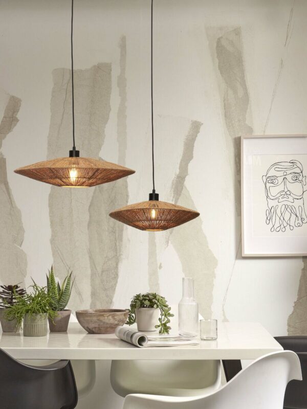 Bohemian rieten naturel hanglamp GOOD&MOJO Iguazu - Image 9