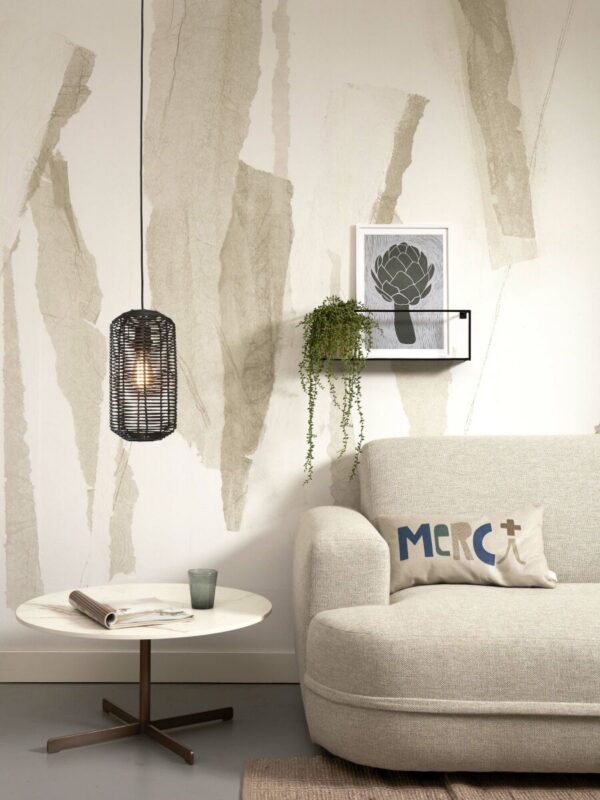 Zwarte boheemse rotan hanglamp GOOD&MOJO Tanami - Image 13