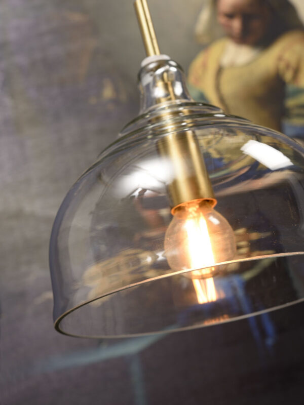Glazen klassieke gouden hanglamp It's About RoMi Brussels - Image 6