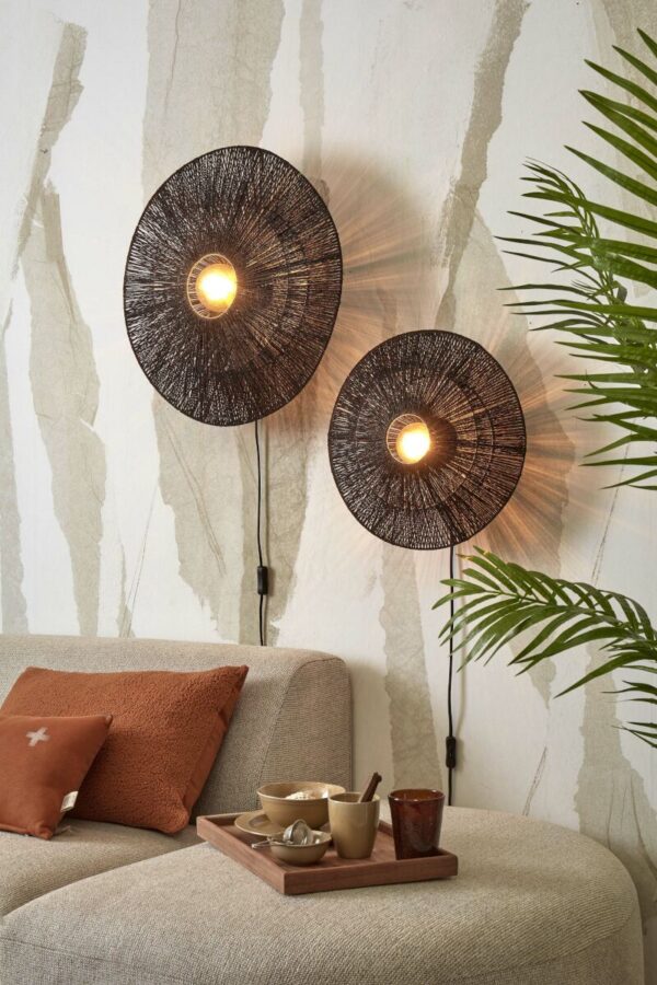 Wandlamp rond bohemian zwart GOOD&MOJO Iguazu - Image 5