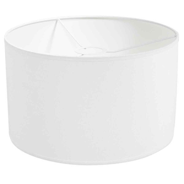 Witte stoffen trendy metalen wandlamp Steinhauer Bloeba - Image 5