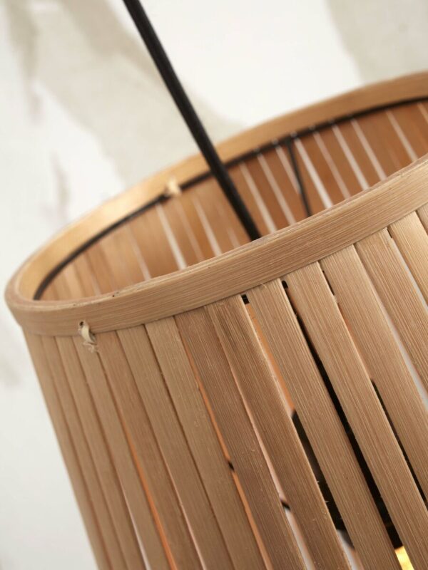 Naturel bamboe hanglamp conisch GOOD&MOJO Merapi - Image 3
