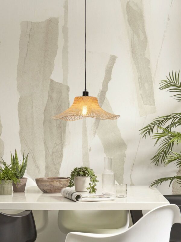 Bamboe bohemien hanglamp naturel GOOD&MOJO Ibiza - Image 2