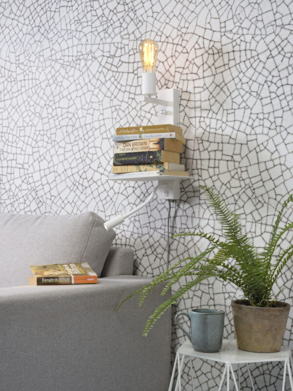 Witte wandlamp leeslampje It's About RoMi Florence - Image 2