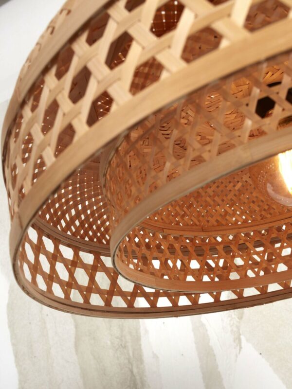 Naturel bamboe bohemien ronde hanglamp GOOD&MOJO Ubud - Image 3