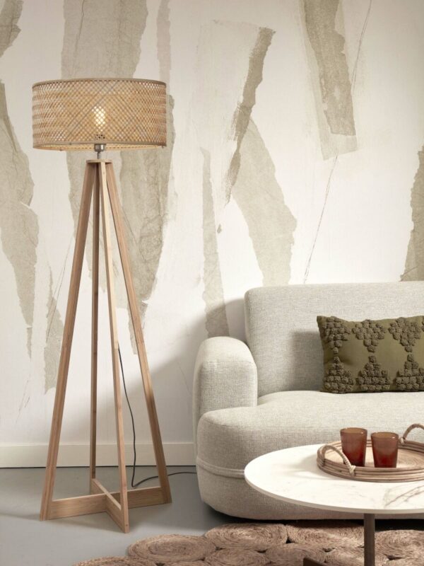 Boheemse naturel ronde vloerlamp GOOD&MOJO Java - Image 5