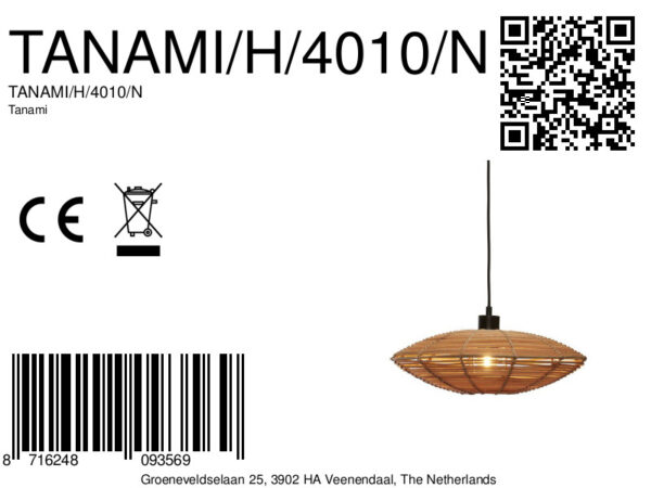 Ronde hanglamp bohemian naturel rotan GOOD&MOJO Tanami - Image 13