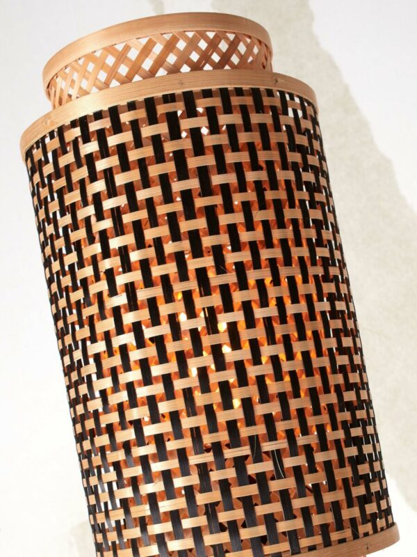 Bamboe vloerlamp bohemian naturel GOOD&MOJO Bhutan - Image 6