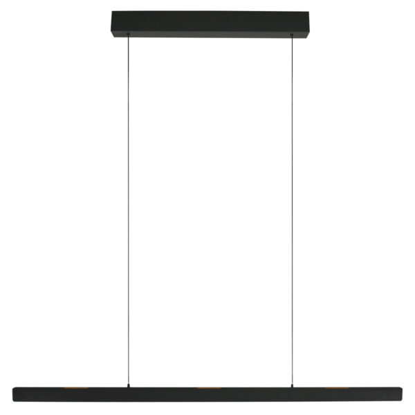 Zwarte verstelbare hanglamp design Steinhauer Fluxy - 160cm