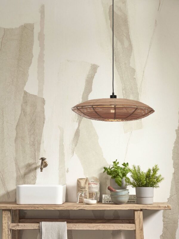 Naturel rotan bohemian hanglamp GOOD&MOJO Tanami - Image 11