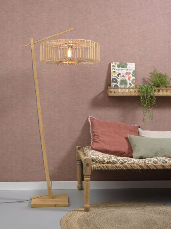 Naturel bamboe bohemian vloerlamp GOOD&MOJO Bromo - Image 4