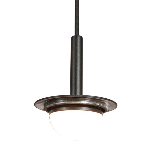 Zwarte design hanglamp 5-lichts LED rookglas Steinhauer Bollique - Image 3