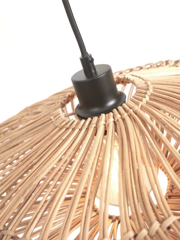 Naturel bamboe-rotan vloerlamp bohemian GOOD&MOJO Zanzibar - Image 3