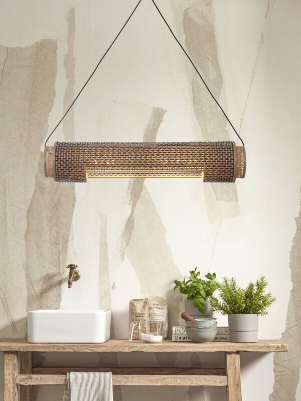 Naturel bohemian hanglamp metaal GOOD&MOJO Bhutan - Image 9
