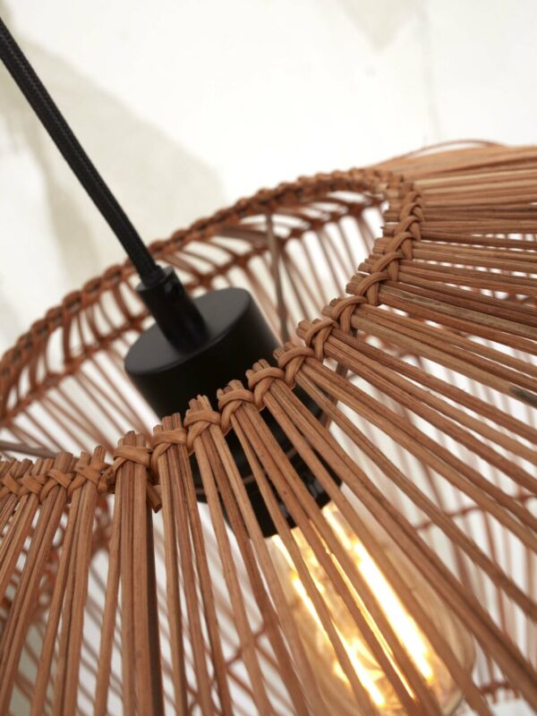 Metalen rotan naturel bohemian hanglamp GOOD&MOJO Zanzibar - Image 4
