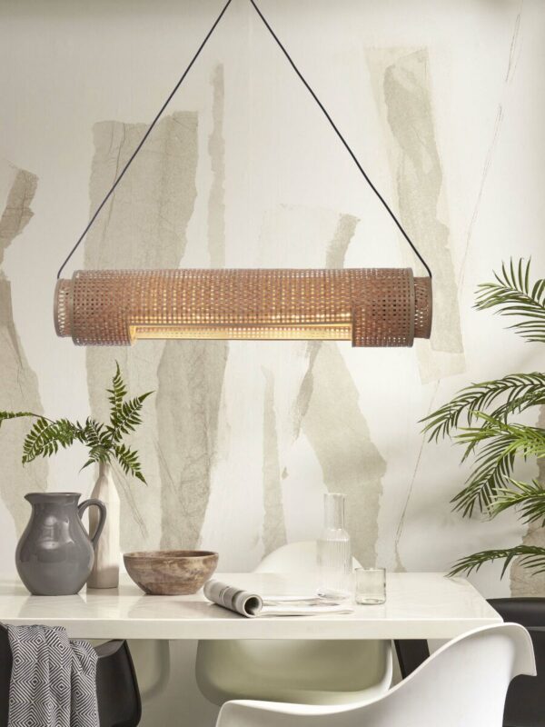 Bamboe naturel bohemian hanglamp GOOD&MOJO Bhutan - Image 2