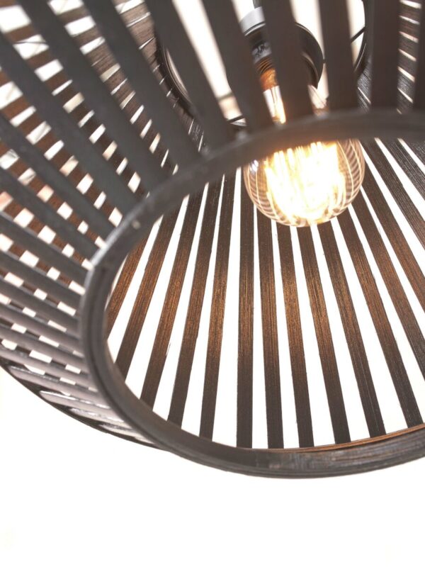 Vloerlamp lantaarn bamboe zwart GOOD&MOJO Merapi - Image 4