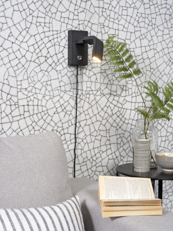 Wandlamp modern zwart metaal It's About RoMi Zurich - Image 5