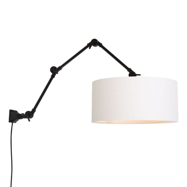 Witte retro metalen wandlamp It's About RoMi Amsterdam