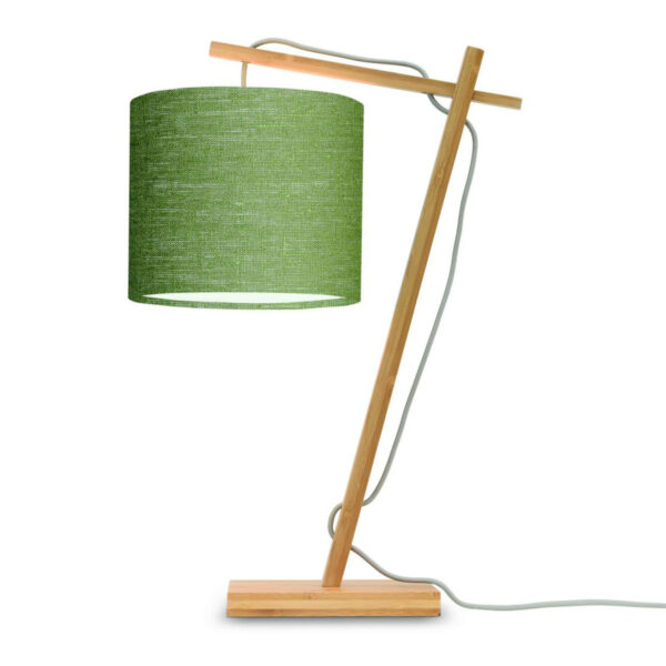 Tafellamp bohemian linnen groen GOOD&MOJO Andes