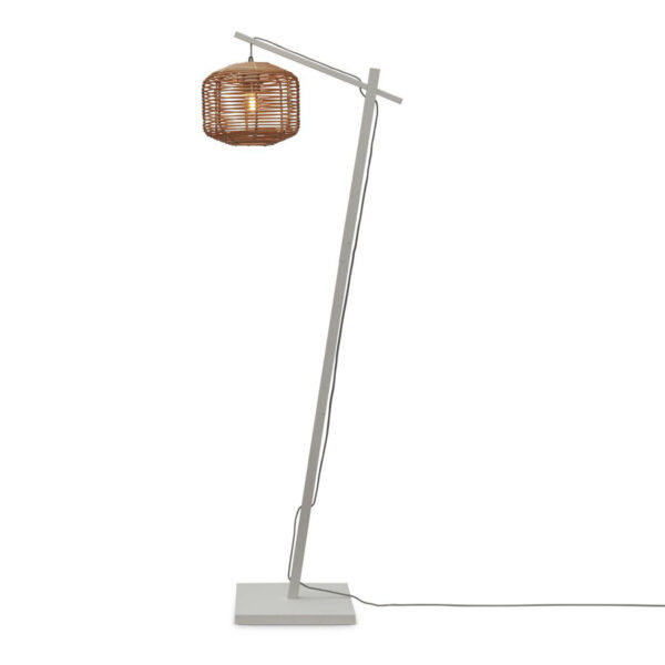 Vloerlamp naturel rotan bohemian bamboe GOOD&MOJO Tanami