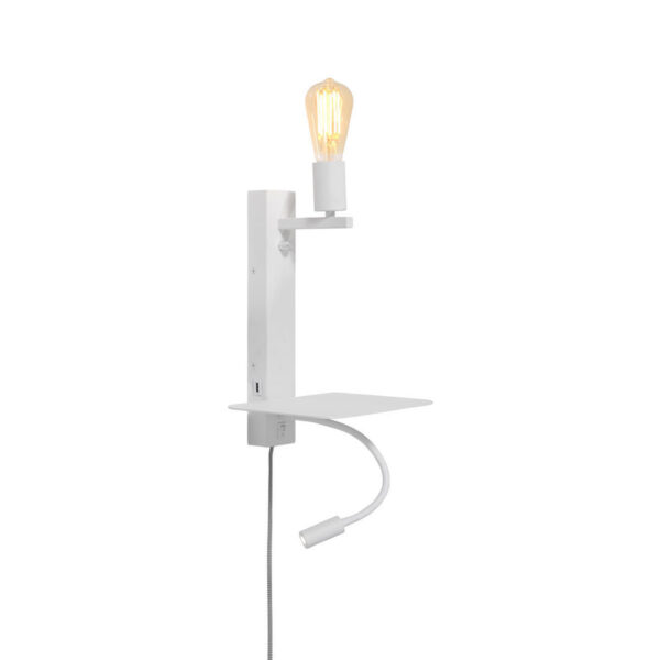 Witte wandlamp leeslampje It's About RoMi Florence