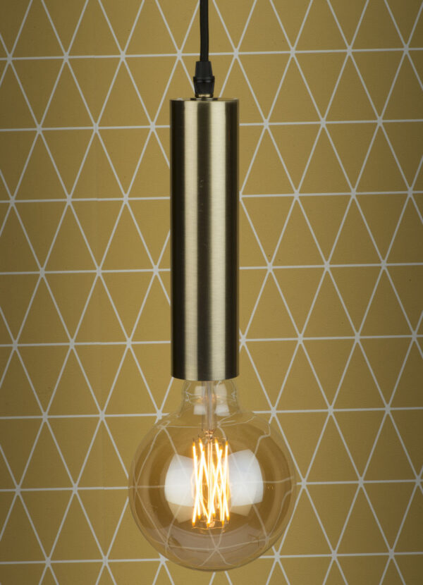 Goudkleurige open hanglamp groot It's About RoMi Cannes - Image 4