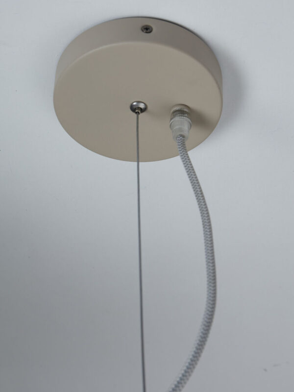 Witte moderne hanglamp metaal glas It's About RoMi Bologna - Image 8