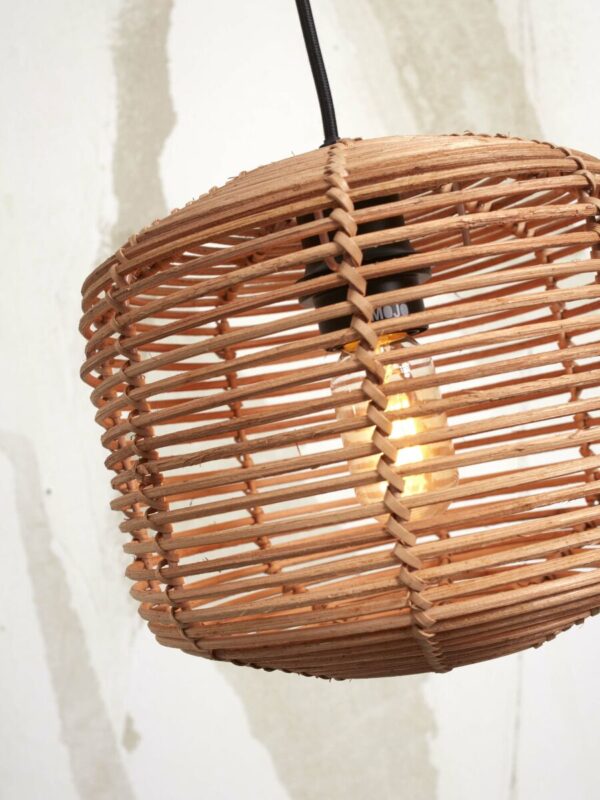 Vloerlamp naturel rotan bohemian bamboe GOOD&MOJO Tanami - Image 6