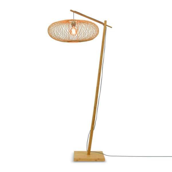 Bamboe naturel bohemian vloerlamp GOOD&MOJO Cango