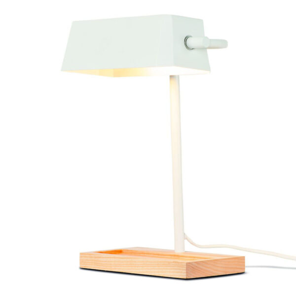 Metalen witte retro tafellamp It's About RoMi Cambridge
