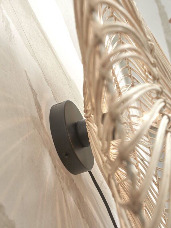 Rotan metalen witte wandlamp Boheems GOOD&MOJO Zanzibar - Image 7