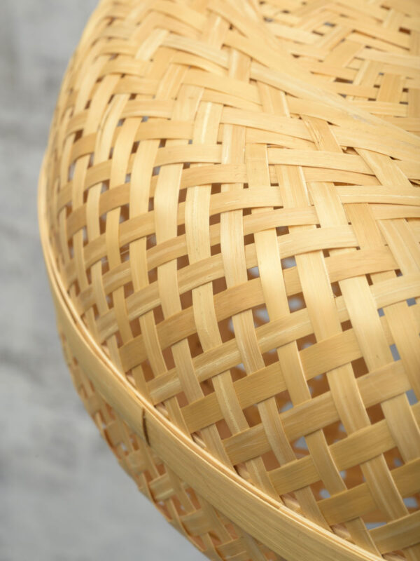 Naturel bamboe bohemian wandlamp GOOD&MOJO Palawan - Image 3