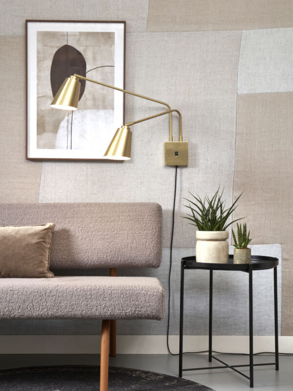Wandlamp 2-lichts goud draai-/kantelbaar It's About RoMi Bremen - Image 7