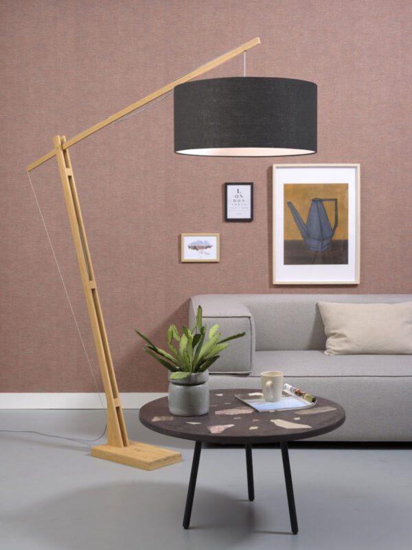 Bamboe vloerlamp Scandinavisch grijs GOOD&MOJO Montblanc - Image 5