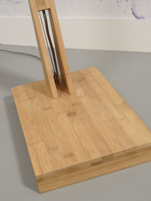 Bamboe vloerlamp zwarte kap GOOD&MOJO Montblanc - Image 11