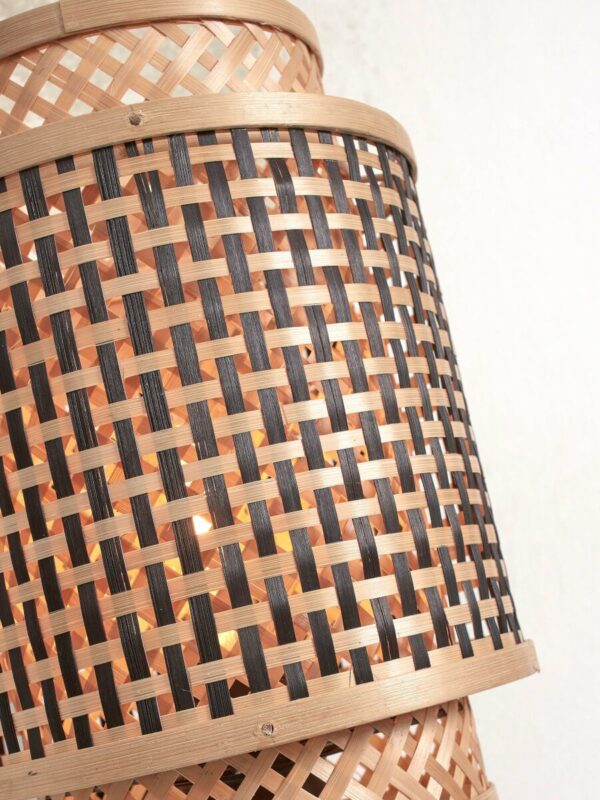 Naturel bamboe vloerlamp boheems GOOD&MOJO Bhutan - Image 6