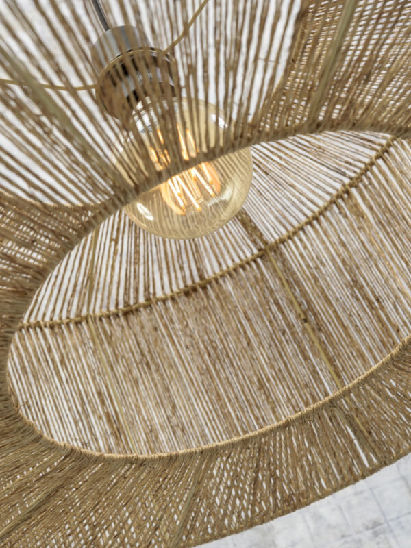 Naturel bohemian vloerlamp riet bamboe GOOD&MOJO Iguazu - Image 6