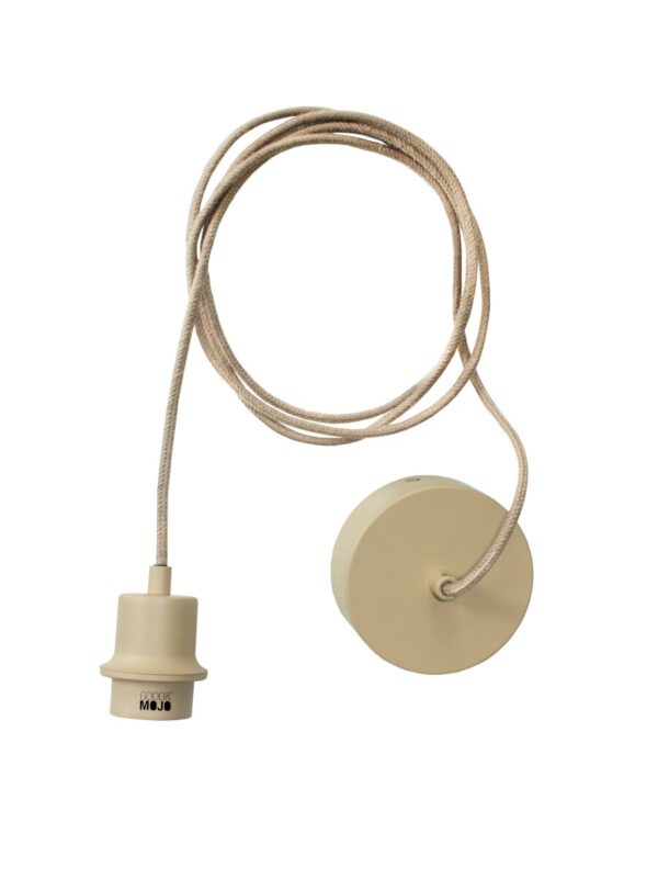Rieten hoedvormige hanglamp naturel GOOD&MOJO Cuzco - Image 9