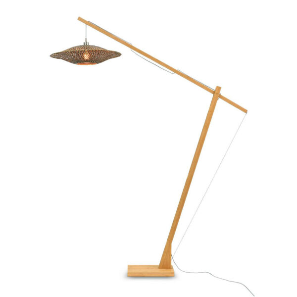 Vloerlamp ufo hefboom middelgroot GOOD&MOJO Bali