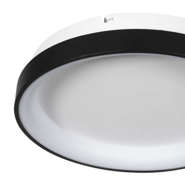 Ring plafonniere zwarte cirkel Mexlite Circolare - Ø 38cm - Image 3