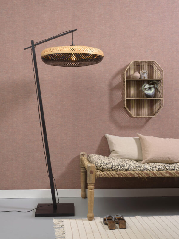 Vloerlamp bamboe bohemian zwart GOOD&MOJO Palawan - Image 5