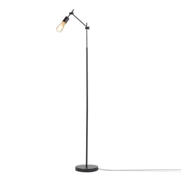 Zwarte vloerlamp metaal retro It's About RoMi Sheffield