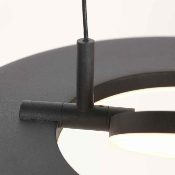 Hanglamp zwart modern metaal Steinhauer Soleil - Image 4