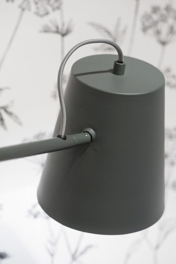 Grijze retro metalen wandlamp It's About RoMi Brisbane - Image 4