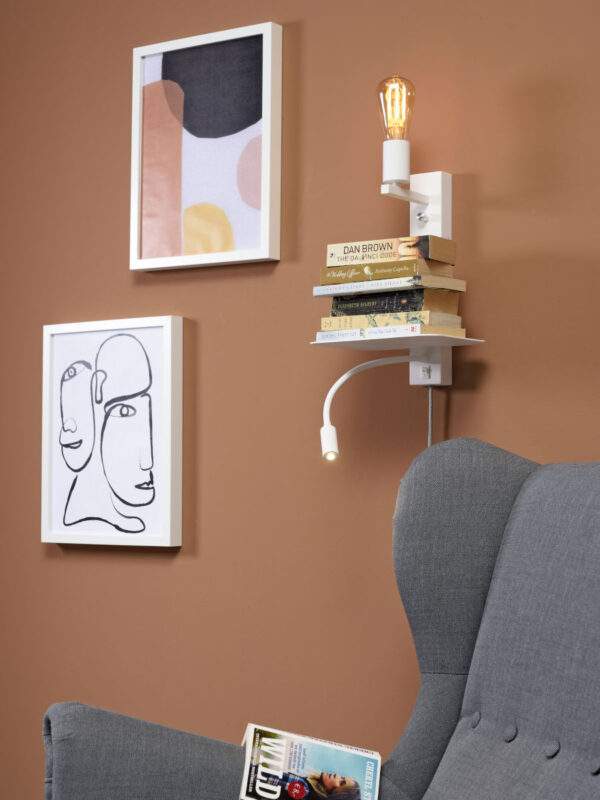 Witte wandlamp leeslampje It's About RoMi Florence - Image 11